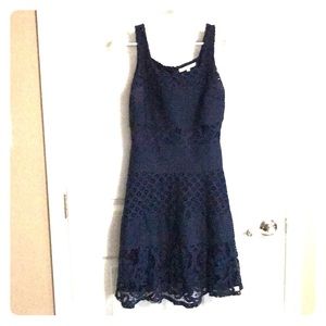 Navy Blue spring dress